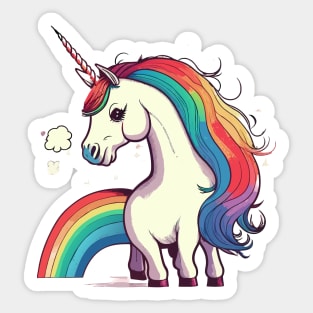 LGBTQIA+ Unicorn Sticker